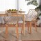 Baxton Studio Ballerina Modern Bohemian Greywashed Rattan and Natural Brown Finished 2-Piece Dining Chair Set 234-2PC-12825-ZORO - alternate 6